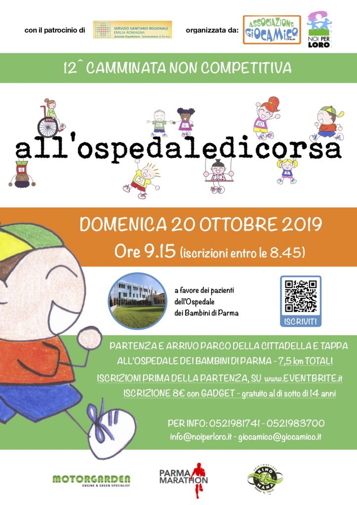 All'Ospedale di Corsa Parma 20 ottobre 2019